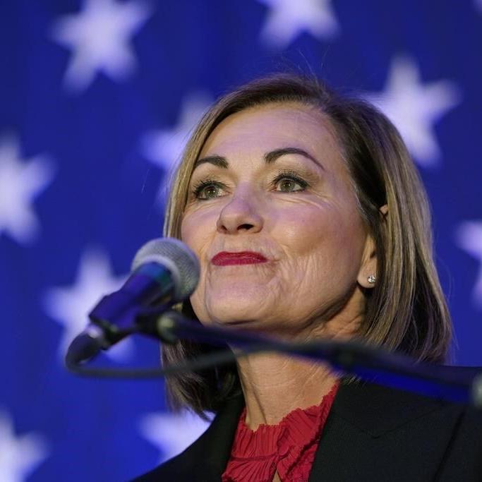 Iowa Gov. Reynolds named to lead Republican governors group